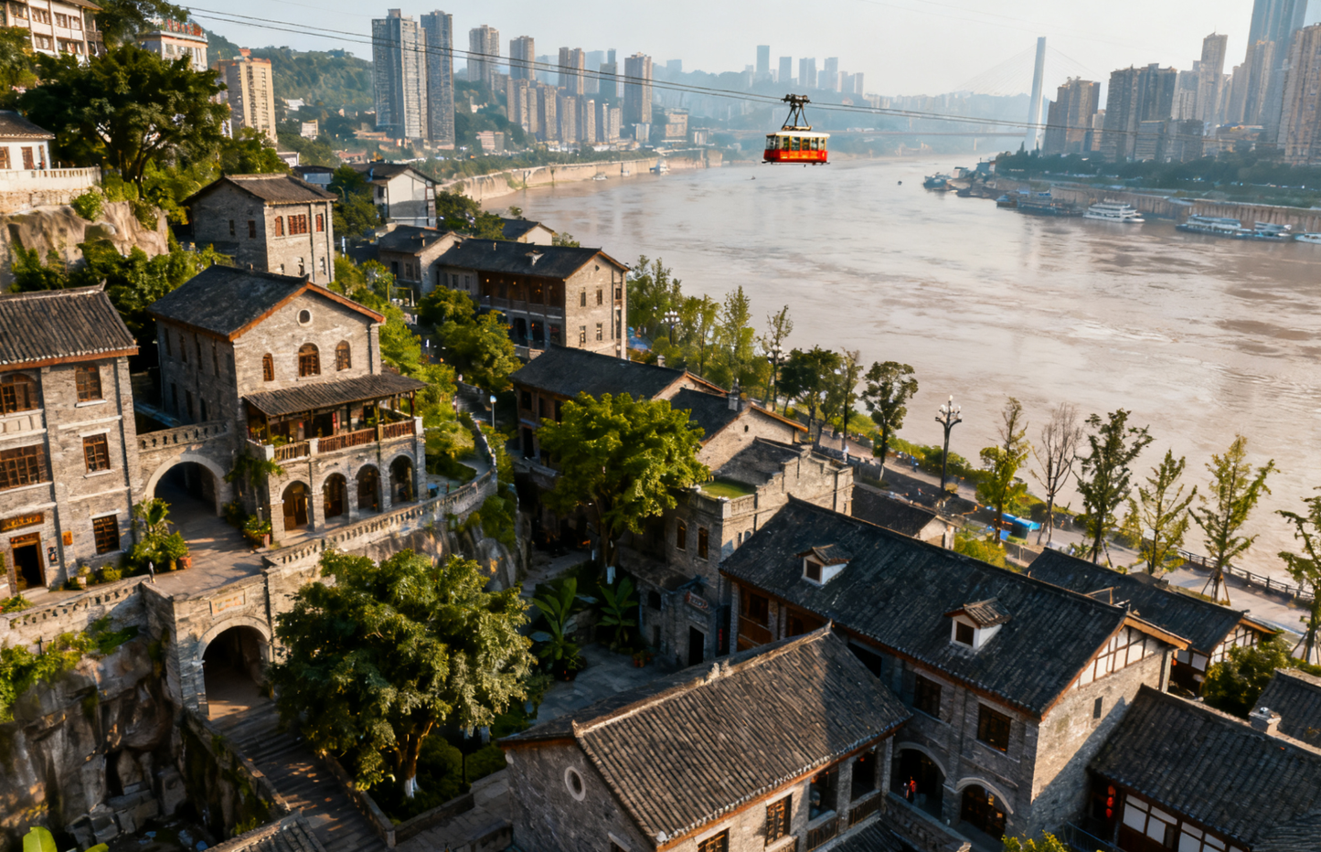 Chongqing "Mountain City Memories" Full-Day Tour
